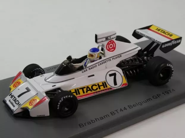 Spark Brabham F1 Bt44 N 7 Belgium Gp 1974 C.reutemann 1:43 S7428