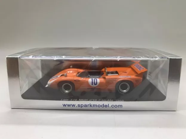 Spark Lola T70 Mkiii N 10 Can-am 1968 C.parsons 1:43 S1146