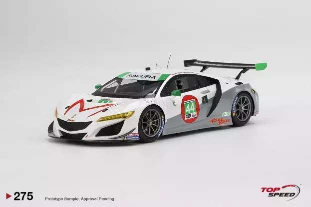 Truescale Acura Nsx Gt3 Evo Team Magnus Racing N 44 Imsa 24h Daytona 2021 D.farnbacher A.lally M.potter S.pumpelly 1:18 TS0275