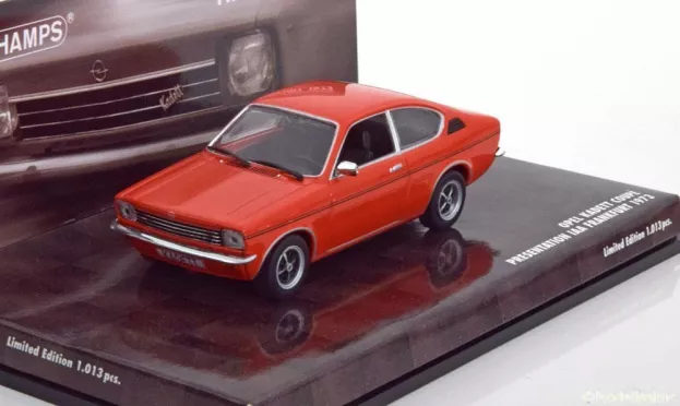 Minichamps Opel Kadett C Coupe 1973 40 Jahre Presentation Iaa 1:43 436045620