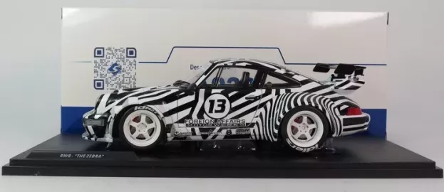 Solido Porsche 911 964 Rwb N 13 Bodykit The Zebra 1994 1:18 1807513