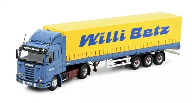 Tekno Scania Betz Willi Scania 143 4x2 Huifoplegger 1:50 83597