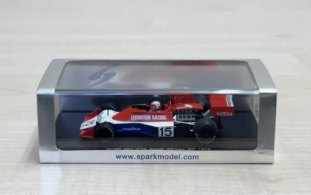 Spark Tyrrell F1 007 N 15 South Africa Gp 1976 Ian Scheckter 1:43 S1733