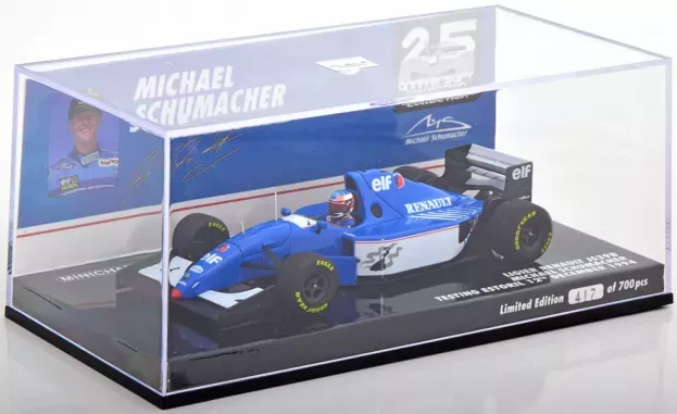 Minichamps Ligier F1 Js39b Test Estoril 1994 M.schumacher 1:43 517944399