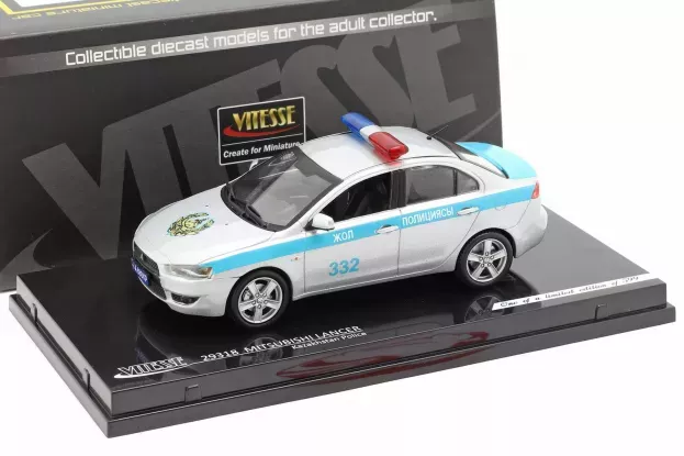 Vitesse Mitsubishi Lancer Kazakhstan Police 2007 1:43 29318