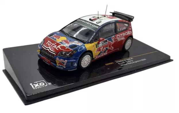 IXO Models Citroen C4 Wrc N 1 Red Bull Winner Rally Argentina 2008 S.loeb D.elena 1:43 RAM321