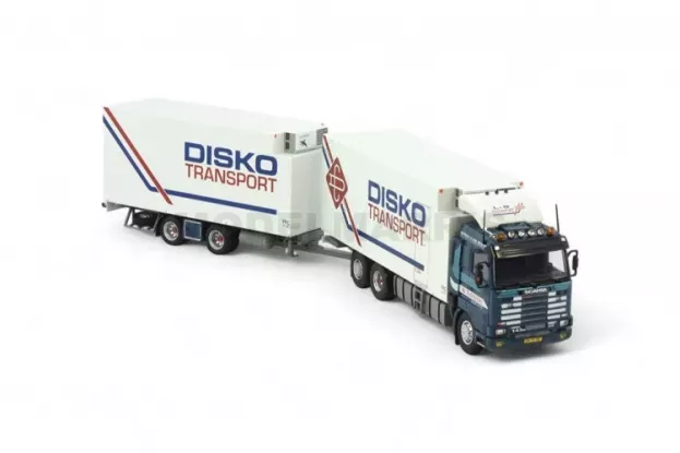 Tekno Scania Disko Max. 1 P.p.scania 143 Motorwagen Wipkar 1:50 84948
