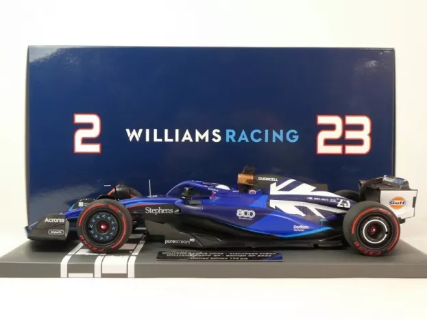 Minichamps Williams F1 Fw45 Team Williams Racing N 23 800th Gp British Gp 2023 Alexander Albon 1:18 117231123