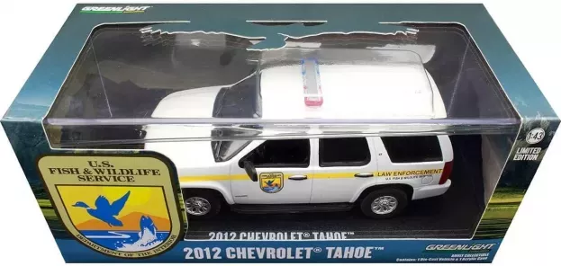 Greenlight Chevrolet Tahoe Police U.s. Fish & Wildlife Service 2012 1:43 86190
