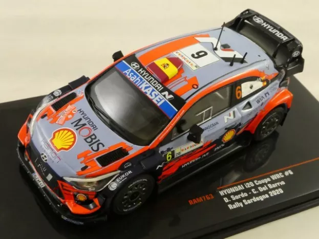 IXO Models Hyundai I20 Coupe Wrc N 6 Rally Sardegna 2020 D.sordo C.del Barrio 1:43 RAM763