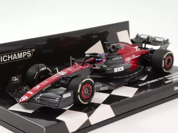Minichamps Alfa Romeo F1 C43 Team Stake N 77 Season 2023 Valtteri Bottas 1:43 417230177