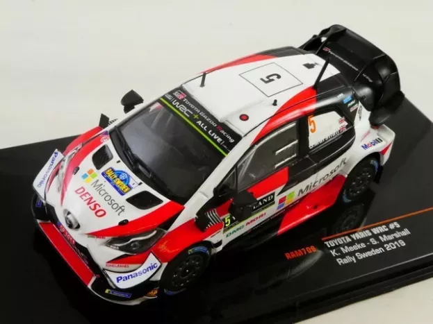 IXO Models Toyota Yaris Wrc Team Toyota Gazoo Racing N 5 Rally Sweden 2019 K.meeke S.marshall 1:43 RAM709