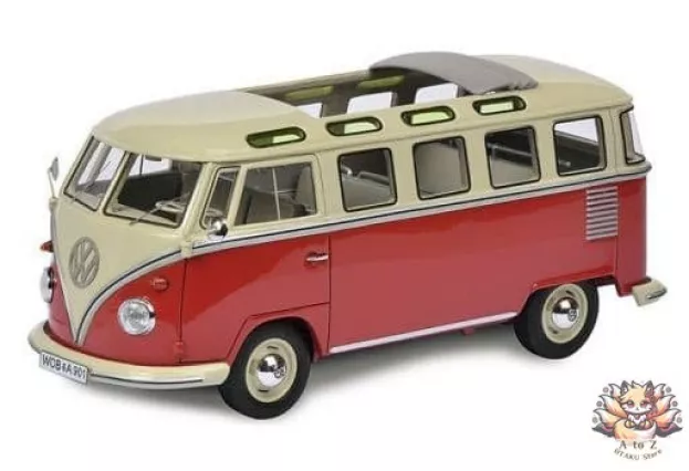 Schuco Volkswagen T1 Samba Minibus Open Roof 1962 1:43 03743