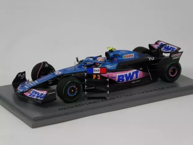 Spark Alpine F1 A523 Team Bwt Alpine N 10 3rd Dutch Gp 2023 Pierre Gasly 1:43 S8925