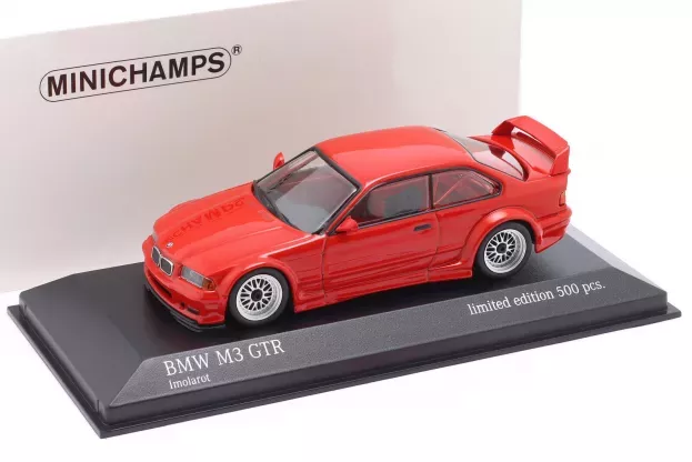 Minichamps Bmw 3-series M3 e36 Gtr 1993 1:43 943023383