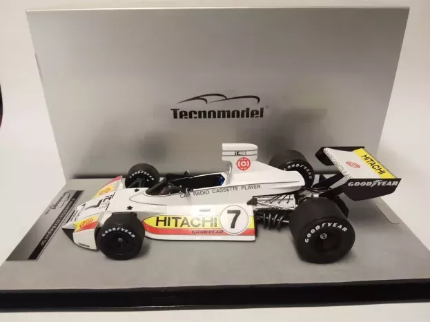 Tecnomodel Brabham F1 Bt44 N 7 Belgium Gp 1974 C.reutemann 1:18 TM18-274C