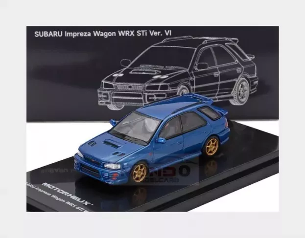 Motorhelix Subaru Impreza Wrx Sw Station Wagon 2001 1:64 M67101