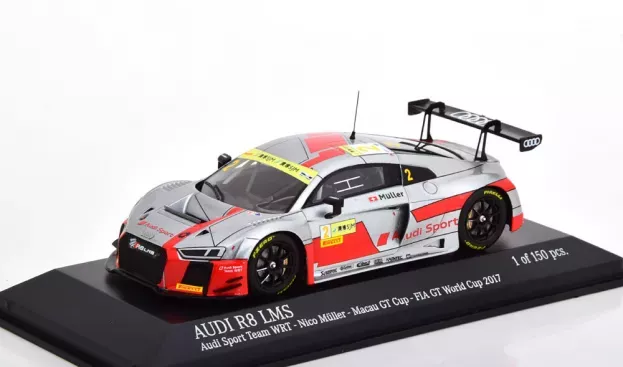 Minichamps Audi R8 Lms Audi Sport Team Wrt N 2 Fia Gt Macau Gt Cup 2017 Nico Muller 1:43 437171722