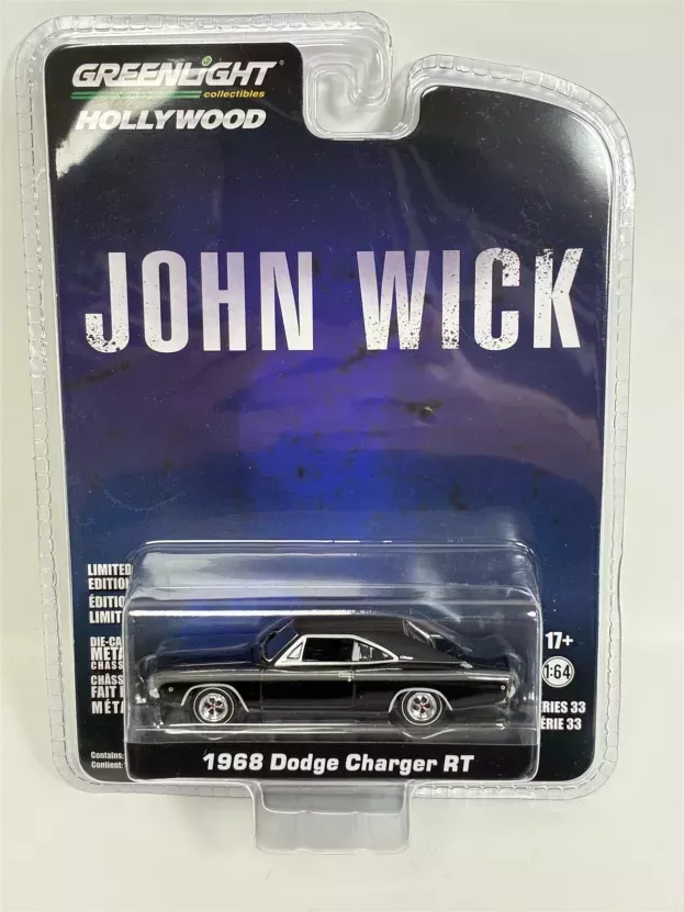 Greenlight Dodge Charger R t Coupe 1968 John Wick Movie 2014 1:64 44930E