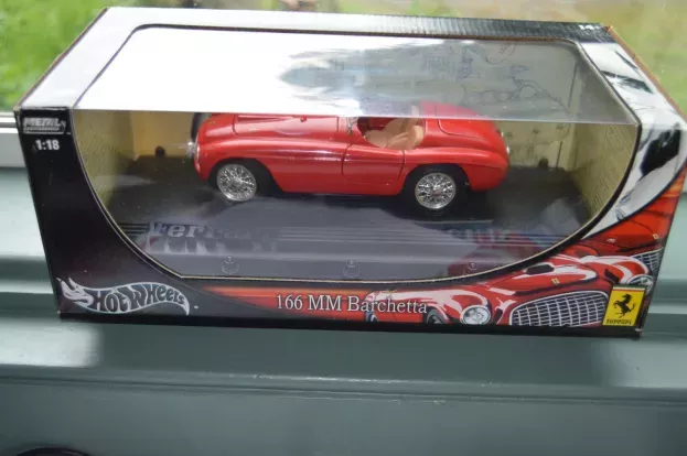 Hot Wheels Ferrari 166 Mm Barchetta 1949 1:18 B6054