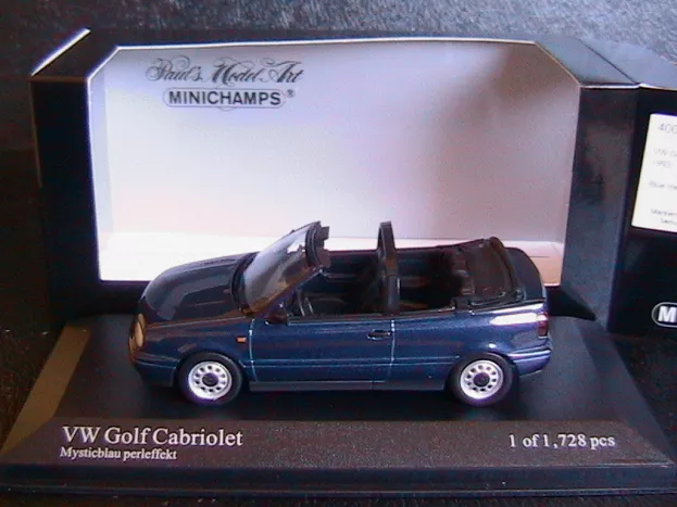 Minichamps Volkswagen Golf Iii Cabriolet 1993 1:43 400055530