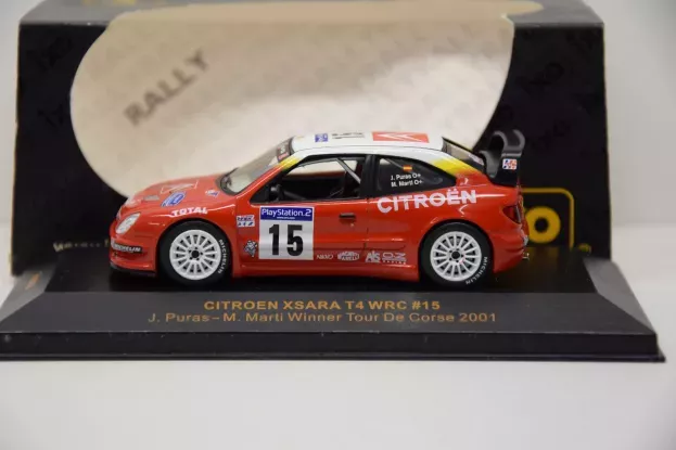 IXO Models Citroen Xsara T4 Wrc Rally Corsica 2001 N 15 1:43 RAM040