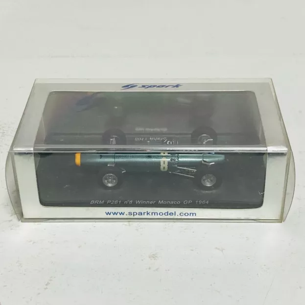 Spark Brm F1 P261 N 8 Winner Monaco Gp 1964 Graham Hill 1:43 S1156