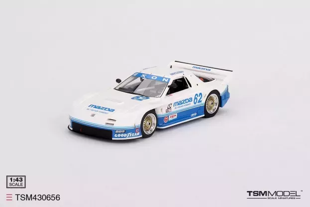 Truescale Mazda Rx-7 Gto Team Mazda Motorsport N 62 2nd Imsa Road America 1991 1:43 TSM430656