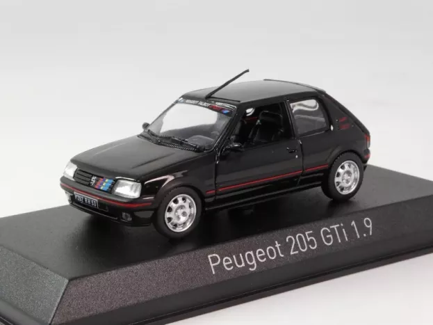 Norev Peugeot 205 1.9 Gti 1992 With Pts Decals 1:43 471734