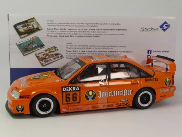 Solido Opel Omega 3000 Evo 500 Jagermeister Team Schubel N 66 Season Dtm 1991 P.oberndorfer 1:18 1809703