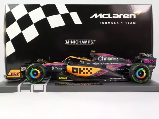 Minichamps Mclaren F1 Mcl36 Team Mclaren N 4 Singapore Gp 2022 Lando Norris 1:18 537223504