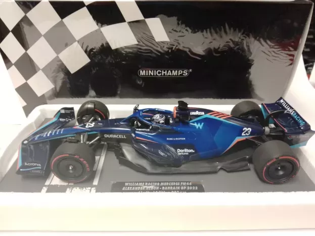 Minichamps Williams F1 Fw44 Team Williams Racing N 23 Bahrain Gp 2022 Alexander Albon 1:18 117220123