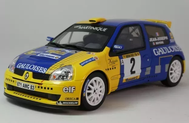 Ottomobile Renault Clio S1600 N 2 Winner Rally Barum 2004 Jean Joseph Simon Jack Boyere 1:18 OT1152