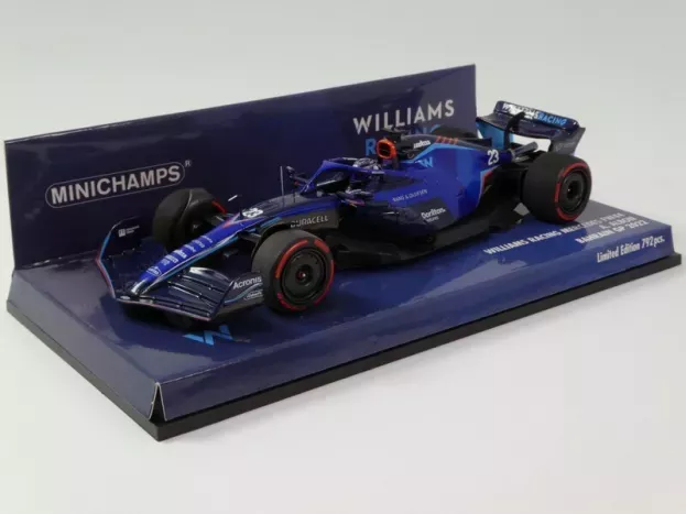Minichamps Williams F1 Fw44 Team Williams Racing N 23 Bahrain Gp 2022 Alexander Albon 1:43 417220123