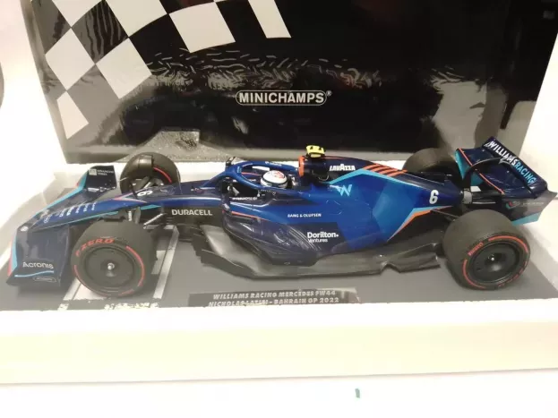 Minichamps Williams F1 Fw44 Team Williams Racing N 6 Bahrain Gp 2022 Nicholas Latifi 1:18 117220106