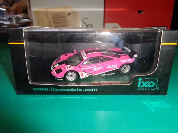 IXO Models Mclaren F-1 Gtr N 8 Italjet Bpr 4h Silverstone 1996 1:43 GTM087
