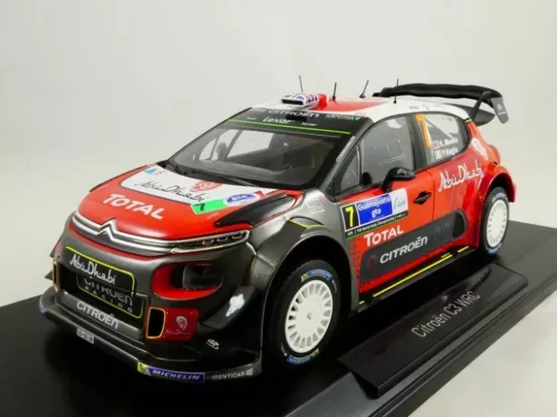 Norev Citroen C3 Wrc Abu Dhabi N 7 Winner Rally Mexico 2017 K.meeke P.nagle 1:18 181632