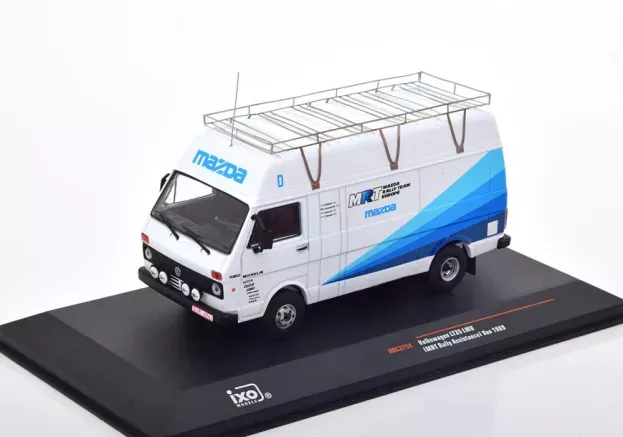 IXO Models Volkswagen Lt35 Lwb Van Team Rally Mazda Assistance 1989 1:43 RAC375X