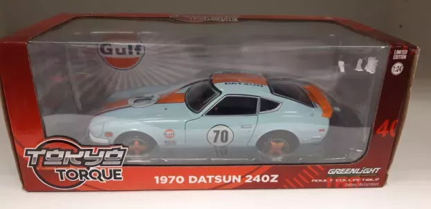 Greenlight Nissan Datsun 240z Gulf N 70 Coupe 1970 1:24 18302