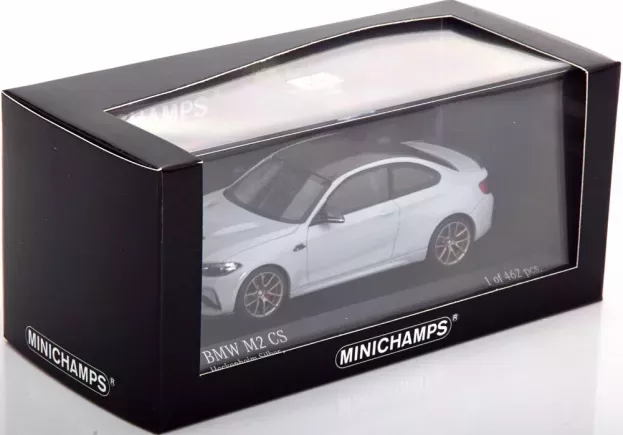 Minichamps Bmw 2-series M2 Cs Coupe g42 2020 Gold Wheels 1:43 410021028