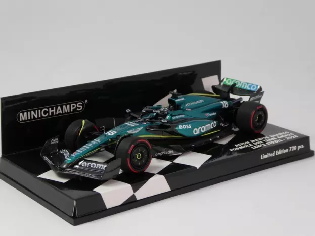 Minichamps Aston Martin F1 Amr24 Team Aramco Cognizant N 18 Season 2024 Lance Stroll 1:43 417240118