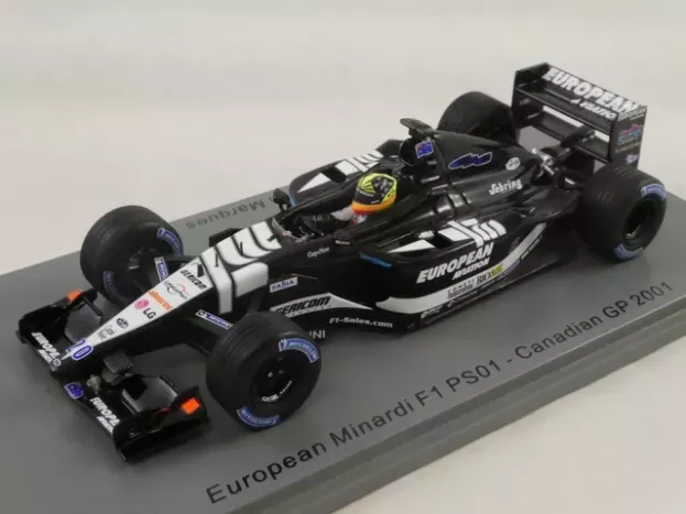 Spark Minardi F1 Ps01 Team European N 20 Season 2001 Tarso Marques 1:43 S4849