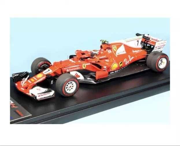 Looksmart Ferrari F1 Sf70h N 7 2nd Monaco Gp 2017 Kimi Raikkonen 1:43 LSF1010