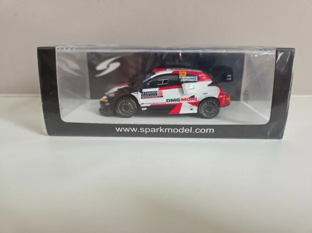 Spark Toyota Yaris Gr Rally1 Team Toyota Gazoo Racing Wrt N 69 4th Rally Montecarlo 2022 K.rovanpera J.halttunen 1:43 S6692
