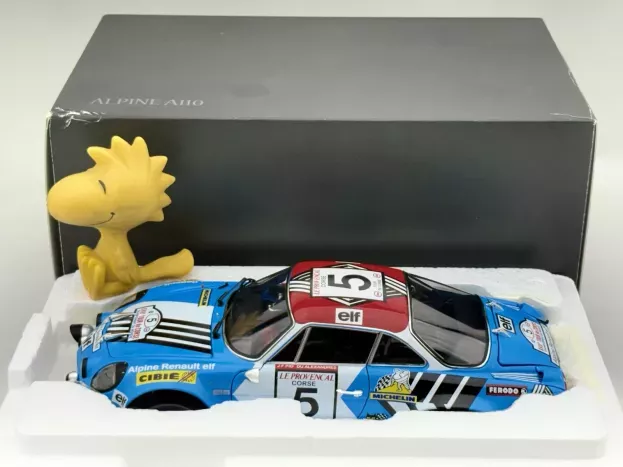 Kyosho Renault Alpine A110 1800 N 5 Rally Tour De Corse 1973 J.l.therier J.jaubert 1:18 08485B