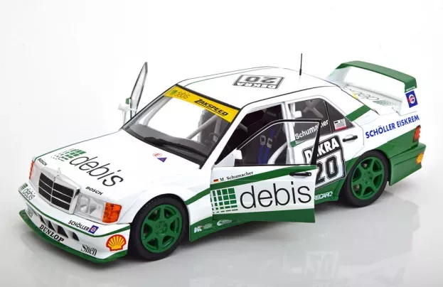 Solido Mercedes 190e Evo2 Team Zakspeed Racing N 20 Season Dtm 1991 Michael Schumacher 1:18 1801004