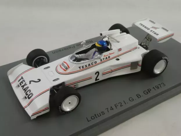 Spark Lotus F2 74 Texaco N 2 British Gp 1973 R.peterson 1:43 S7303