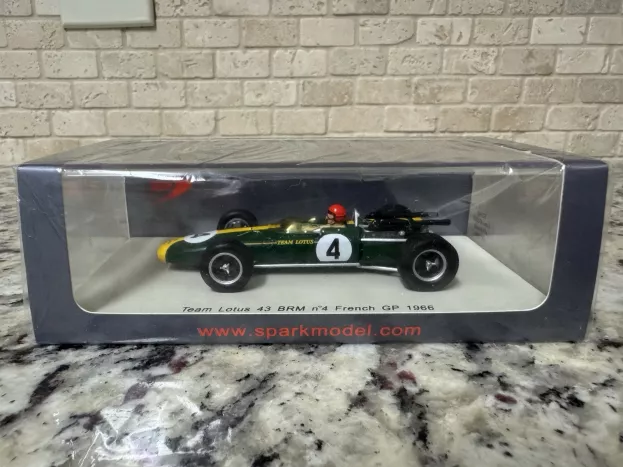 Spark Lotus F1 43 Brm N 4 French Gp 1966 Peter Arundell 1:43 S2142