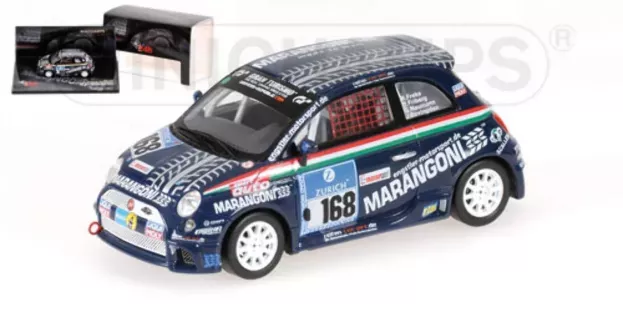 Minichamps Fiat 500 N 168 Minichamps Evolution 24h Nurburgring 2008 Freke Friberg Naumann Bovington 1:43 437081268