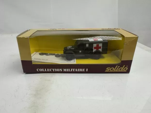 Solido Dodge Wc54 4x4 Truck Military Ambulance 1944 1:50 6043